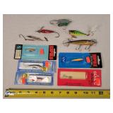 10 Fishing Lures 1.5" - 4"