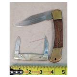 2- Winchester Pocket Knives 3" & 5"