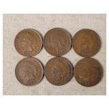 6- 1900-1907 Indian Head Cents
