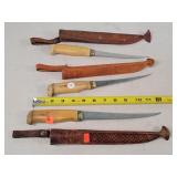 3- Finland Fillet Knives