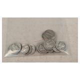 25- Silver Mercury Dimes
