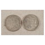 1921-D & 1921-S Morgan Silver Dollars