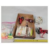 3 Used Reels & Parts Lures
