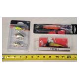 Abyss, Bandit, Bomber Fishing Lures 5 count