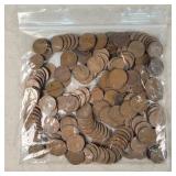 Pack of 200 Wheat Cents