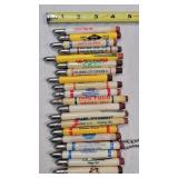 20 Advertising Bullet Pencils