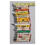 20 Advertising Bullet Pencils