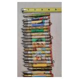 20 Tin Advertising Bullet Pencils