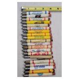 20 Advertising Bullet Pencils