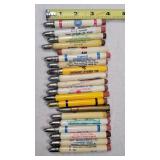 20 Advertising Bullet Pencils