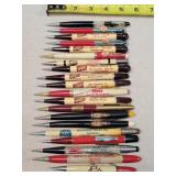 20- Vintage BEER Advertising Mechanical Pencils