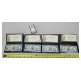 4- US $2  Notes in Sleeves