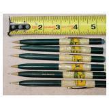 6- Vintage John Deere Mechanical Pencils
