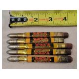 5- Square Tinn Minneapolis Moline Bullet Pencils