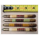 3- Antique Minneapolis Moline Bullet Pencils