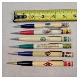 6- Vintage Oil Adv. Mechanical Pencils
