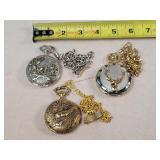 3- Deer Design Pocket Watches
