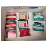 8- Vintage Cigarette Advertising Lighters