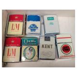 7- Vintage Cigarette & Beer Adv. Lighter