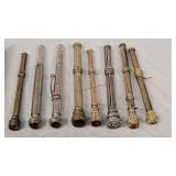8- Vintage Gem Topped Mechanical Pencils