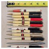 12- Vintage IH Advertising Mechanical Pencils