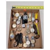 Box of Wrist Watches (some not complete)