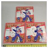 3- Cracker Jack Prizes Books