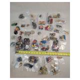 Large Lot of Tin Cracker Jack Charms / Toys