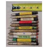 11- Square Tin Advertising Bullet Pencils