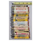 20 Advertising Bullet Pencils
