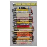 20 Advertising Bullet Pencils