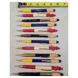 12- Vintage Peanut Adv. Mechanical Pencils