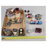 Tin Train, Figurines, Camel Clock
