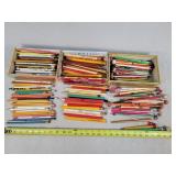 Many Vintage Advertising Pencils