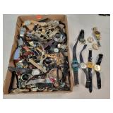 Box of Wrist Watches (some not complete)
