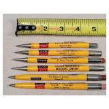 6- Vintage Oliver Mechanical Pencils