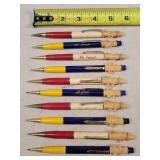 10- Vintage Peanut Adv. Mechanical Pencils