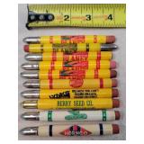 10- Seed / Feed Advertising Bullet Pencils