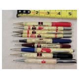 9- Vintage IH Advertising Mechanical Pencils