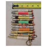 12- Tin Advertising Bullet Pencils