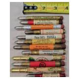 12- Tin Advertising Bullet Pencils