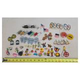 Vintage Cracker Jack Tin Charms / Giveaways