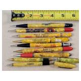 10- Celluloid Mechanical Pencils