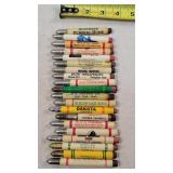 20- Advertising Bullet Pencils