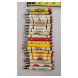 20- Advertising Bullet Pencils