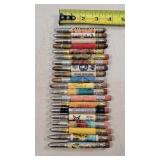 20- Tin Advertising Bullet Pencils