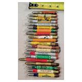 20- Tin Advertising Bullet Pencils
