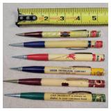 6- Vintage Oil Adv. Mechanical Pencils