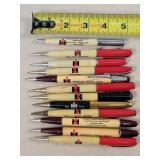 12- Vintage IH Advertising Mechanical Pencils