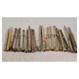 20- Vintage Gem Topped Mechanical Pencils